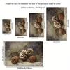 1Pcs Anti Fatigue Kitchen Rugs, Christmas Pine Cones Print Waterproof Non-Slip Thick Cushioned Kitchen Mat Heavy Duty Comfort Standing Mat for Kitchen