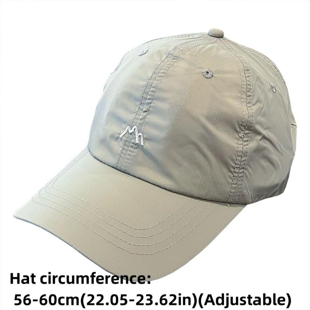 Quick Dry Sun Hats Breathable Sports Cap Casual Summer Baseball Cap  Men Women