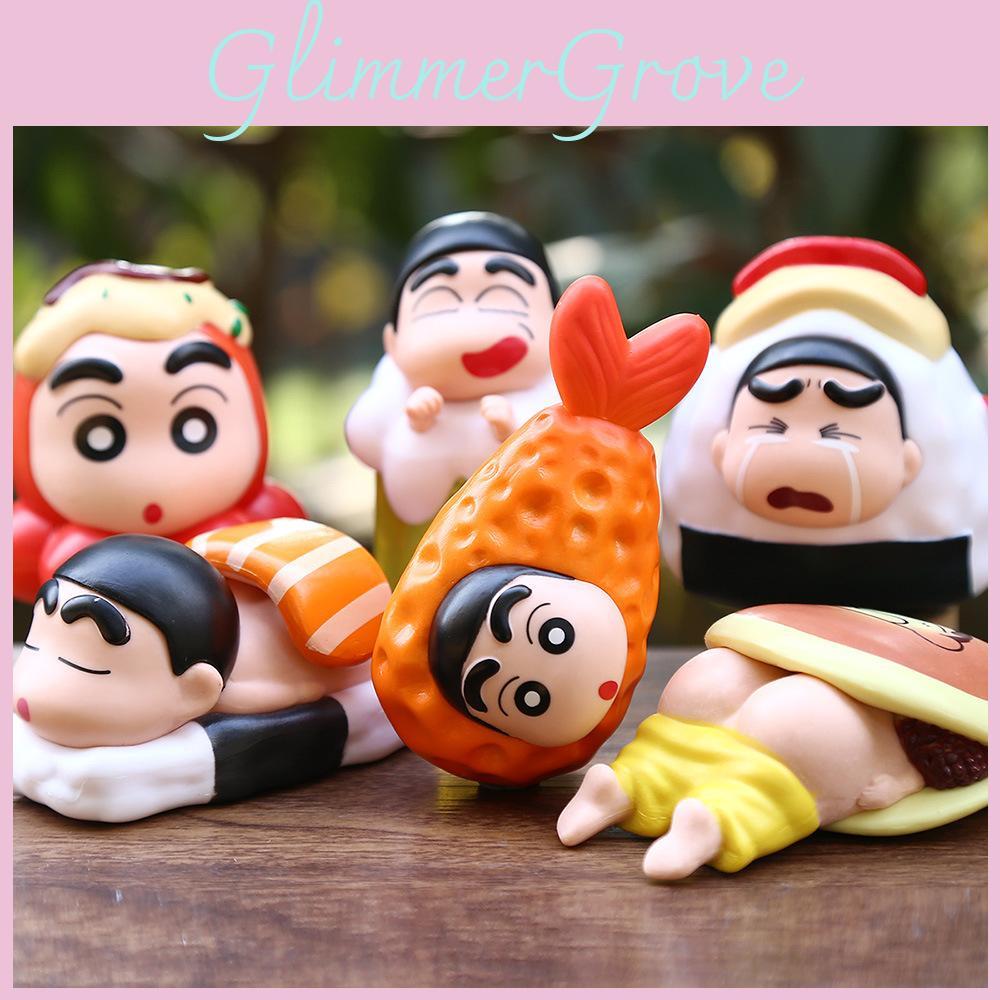 Crayon Shinchan Pvc Figure Toy With Creative Design For Kids And Collectors