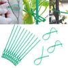 30/50/100/200Pcs Reusable Garden Cable Ties Plant Support Shrubs Fastener Tree Locking Nylon Adjustable Plastic Cable Ties Tools