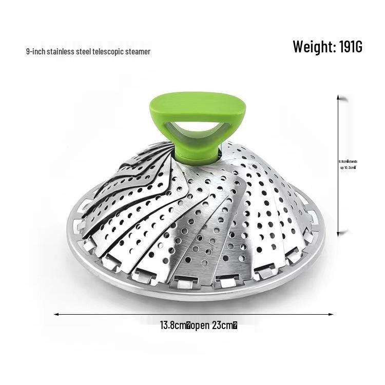 

Популярная складная пароварка из нержавеющей стали для булочек и пельменей