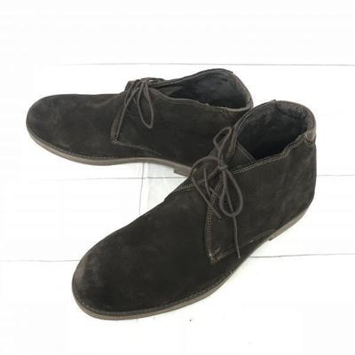 Alfani Leather Chukka Boots 30.0 Dark Brown Suede finish(USED)