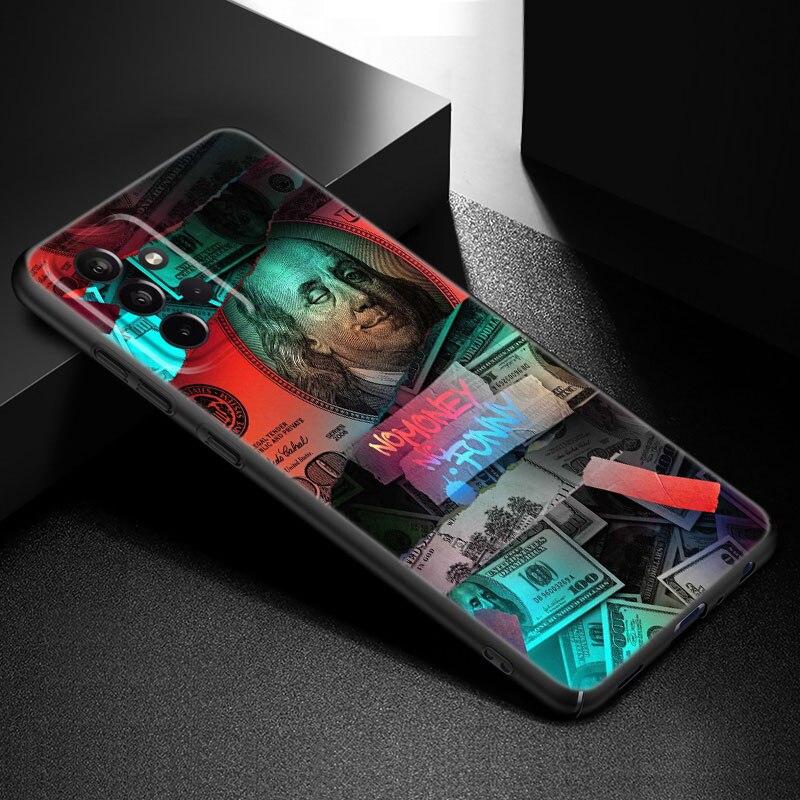 Pieniądze Dolary Rachunek Gotówka Etui na Telefon Samsung Galaxy A21 A30 A50 A52 S A13 A22 A32 A33 A53 A73 5G A11 A12 A31 A51 A70 A71 A72