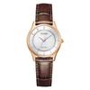 CITIZEN Wristwatch COLLECTION EM0402-05A Ladies Brown