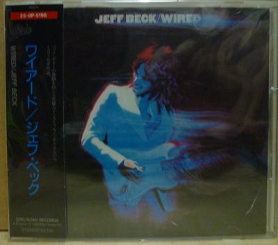 CD JEFF BECK  Wired 258P5198 Epic 1989 Japan Rock Used