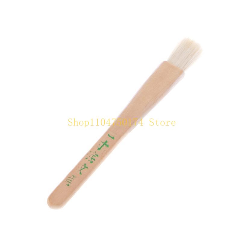 Goat Hair Paint Brush Flat Hake Brushes Hake Paint Brush Artist Painting top sale