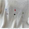 2026 Summer Versatile Embroidered Ice Silk Tencel Knit Women's T-Shirt