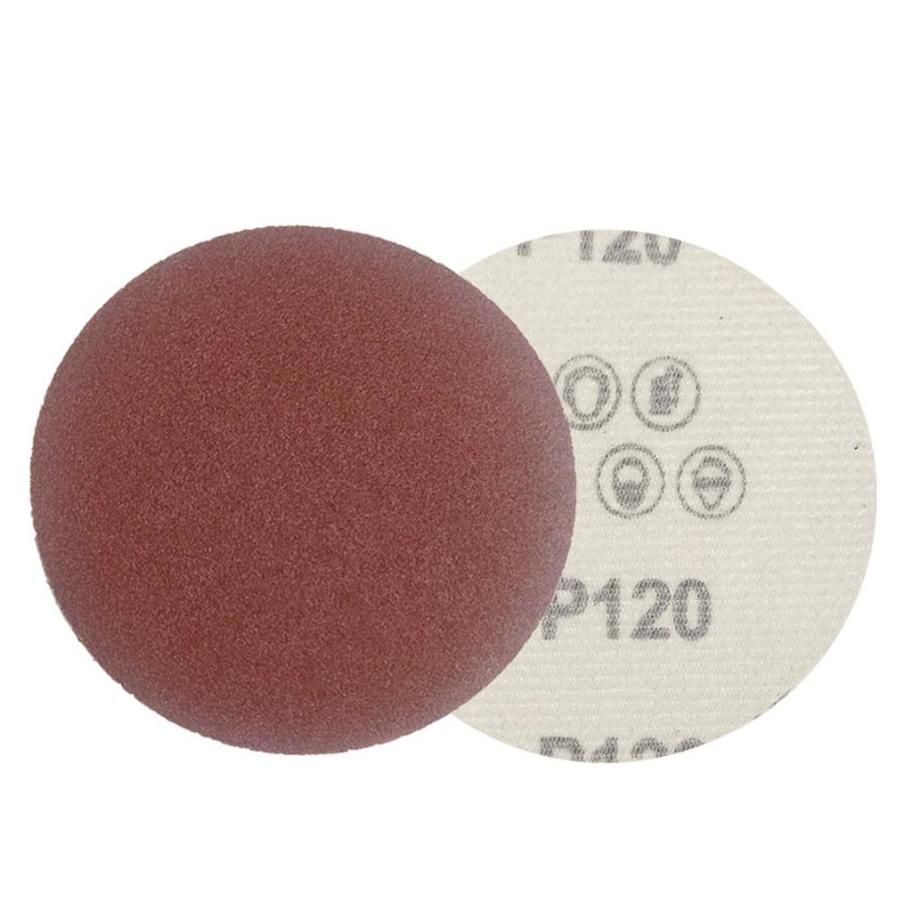 100PCS Sanding Discs 100 Grit 5 Inch Self Adhesive Stickyback Sandpaper Disc for Drywall Floor Woodworking Metal