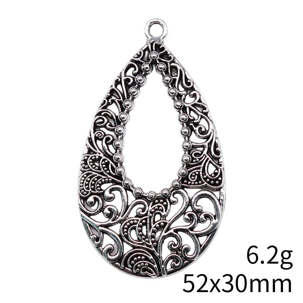 Mother's Day Charms For Bags Wave Water Drop Swirl Charms Pendant Audience Bag Pendant