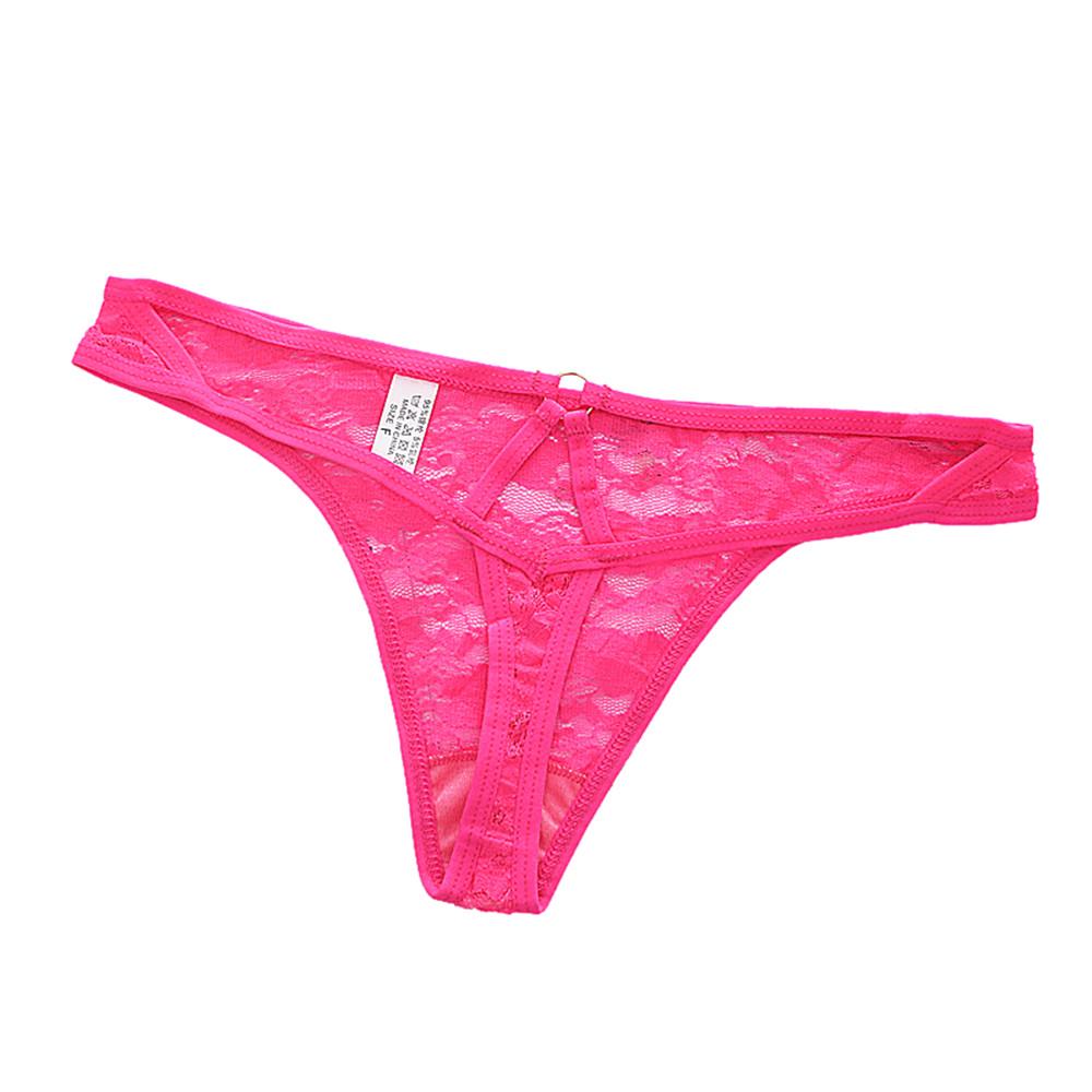  Women's Lace Lingerie Knickers G-string Thongs Panties Underwear Briefs
