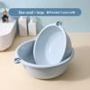 Durable Large Plastic Basin for Laundry, Washing Feet, Face, Vegetables - Ideal for Dorms & Homes