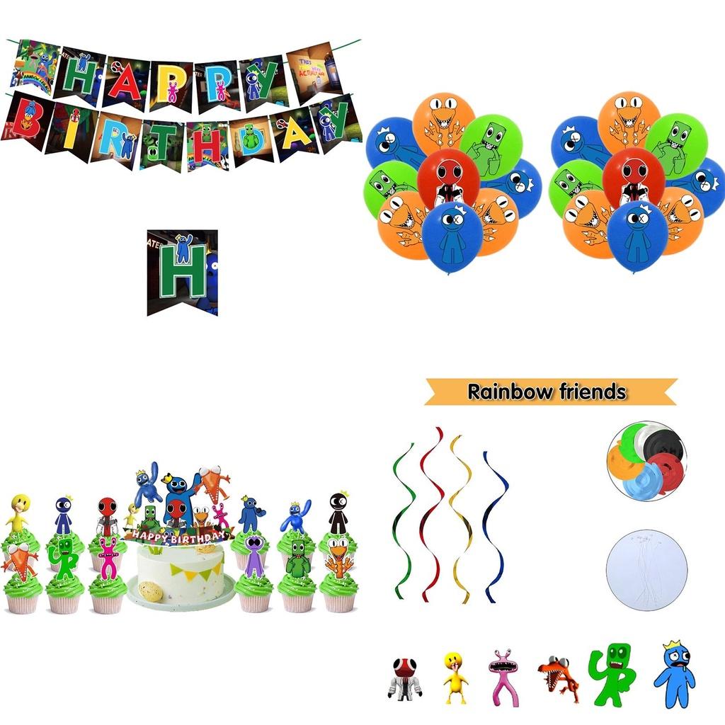 Roblox Rainbow Friends Partyzubehör für eine tolle Geburtstagsfeier für Kinder