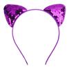 Sequin Cat Ears Headband for Kids - Cute DIY Fabric Hair Accessory