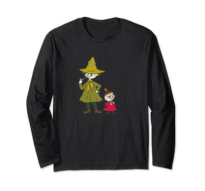 Moomin Snufkin and Little My Two-Person Long Sleeve T-Shirt