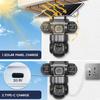 V380 Pro Outdoor 4G Solar Triple Lens Camera with 360° Rotation and Mobile Remote Control