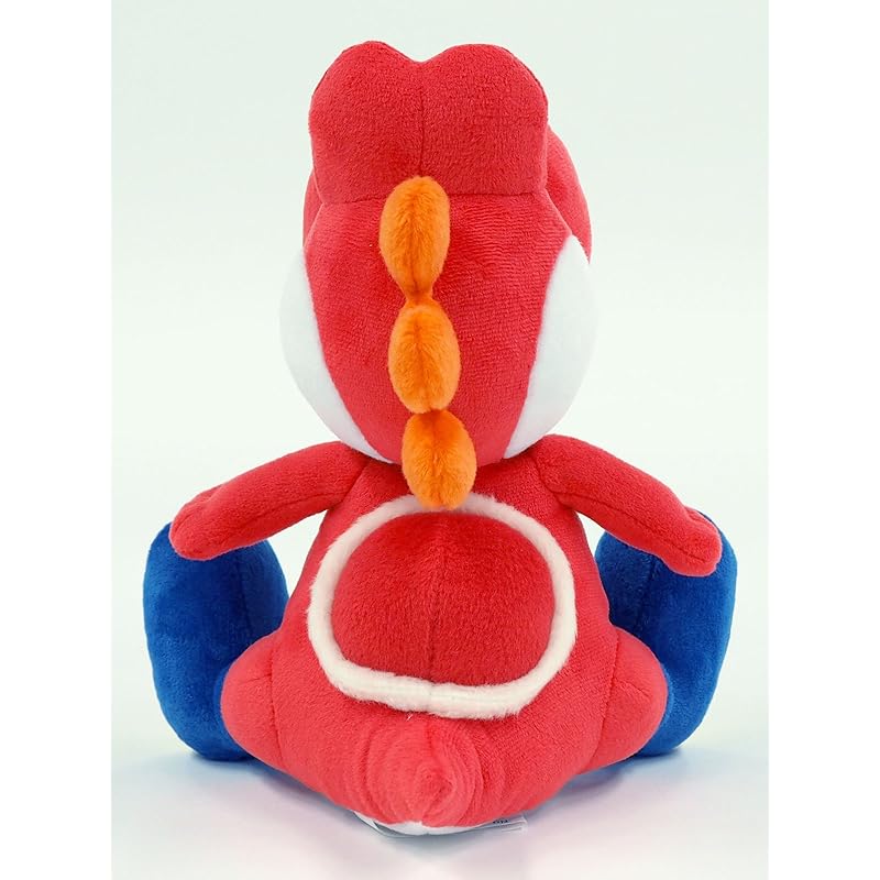 Sanei Boeki Super Mario ALL STAR COLLECTION Red Yoshi (S) W13.5 X D15.5 X H20cm Plush Toy AC43