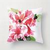 Home Decor Watercolor Floral Patterned Cushion Covers Pattern Cushion Cover Suitable For Sofa Bedroom Car Pillow Cover