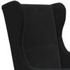 Armchair Black Velvet