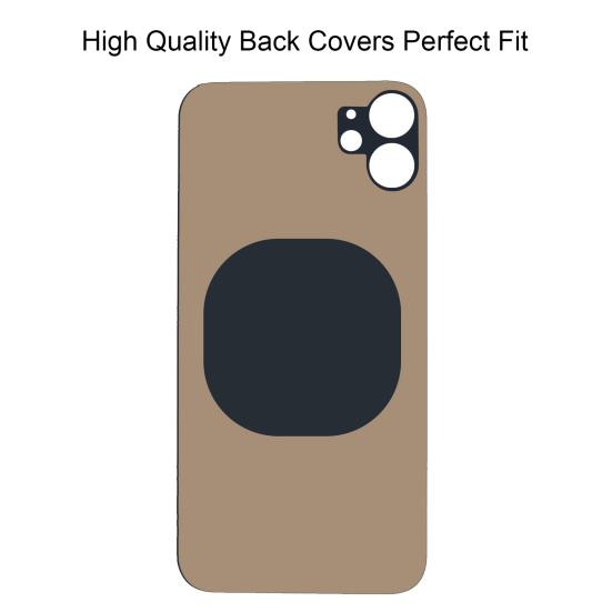 Professional Replacement Back Glass Housing Rear Battery Cover with Pre-installed Adhesive Repair