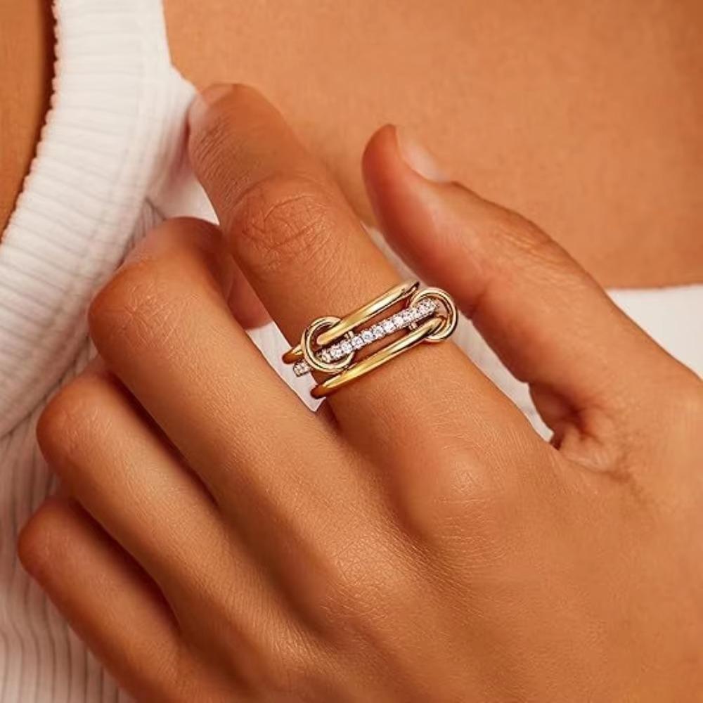 Elegant Minimalist Stackable Rings for Women Stainless Steel Perfect for Daily Wear Ring Jewelry Gifts