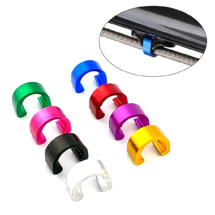 5pcs Bicycles Brake Wire Holder With Strong Grip Cycling Brake Line Fastener Personality Look and Secure Attachments
