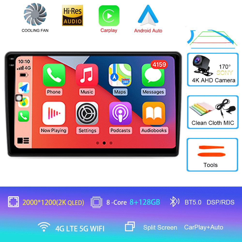 For Toyota Corolla Auris 2013 -2016 Android 14 Car Radio 4G GPS Navigation Carplay Audio Stereo Multimedia Auto DVD 2Din 2 Din