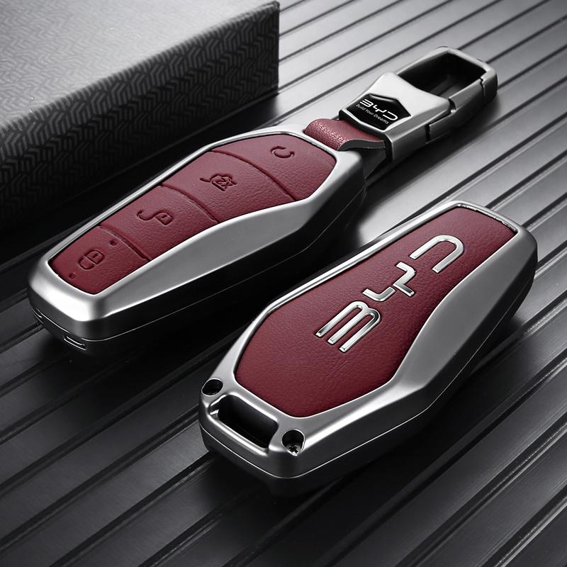Car Key Case For Byd Qin Plus Ev Car Key Case Song Pro Dmi Tang Seal Dolphin Han Ev And Yuan Plus Car Accessories Interior Shell