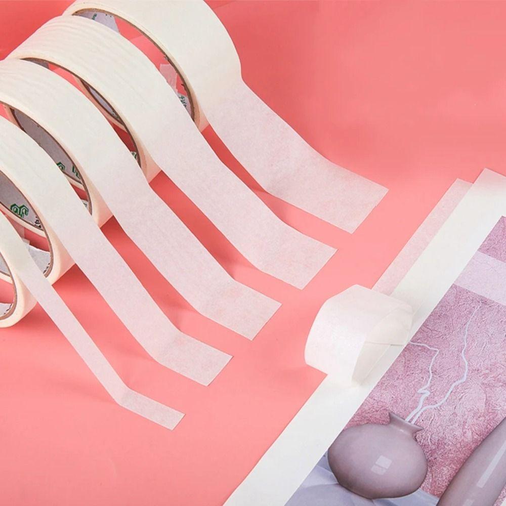 

5Roll Art Supplies Masking Tape Adhesive Art Tape Hand Tear Paper Tape Watercolor