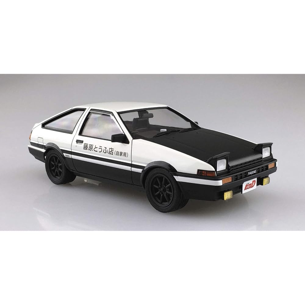 Aoshima Bunka Kyosai Acronym D No.1 Fujiwara Takumi AE86 Trueno Project D Specification 1/24 Scal...