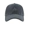 AZ Baseball Cap Versatile Casual Deepened Peaked Cap Male Hard Top Big Head Circumference Showing Face Small Embroidery Letter Female
