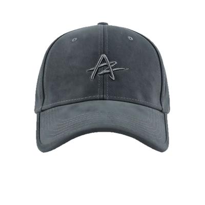 AZ Baseball Cap Versatile Casual Deepened Peaked Cap Male Hard Top Big Head Circumference Showing Face Small Embroidery Letter Female