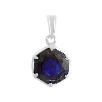 Silver Pendant with 4.453ct Sapphire (2157649)