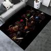 Scream, Ghostface, Horror Office Carpet Soft Polyester Entrance Carpet Washable Non Slip Machine Was