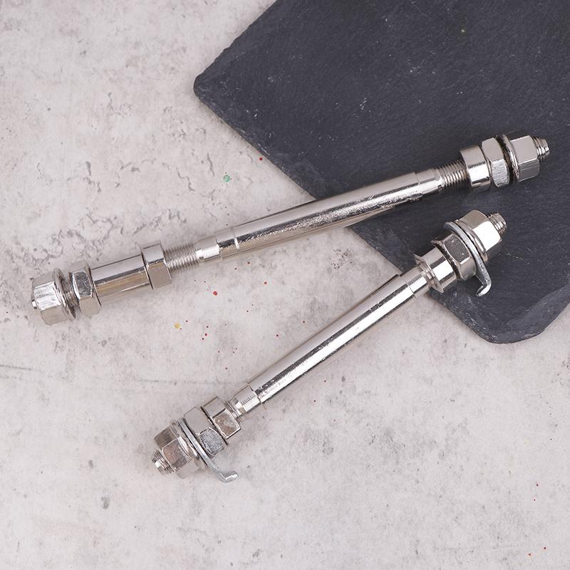 Axle 180MM Front Axle 140MM Bike Bearing Shaft Bike Front Rear Wheel Hub Axle Solid Shaft Lever Spindle Shift Shaft Rear