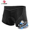 X-TIGER Herren Radunterwäsche mit 5D Gel-Polsterung MTB Boxer Radhose Rennradunterwäsche Radsportausrüstung