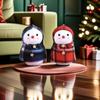 Plush Christmas Gift Bag Red Plaid Skirt Fruit Packaging Bag for 3pcs/set New Year