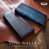 Indy Ortega Phantom Leather Bifold Wallet, Made in Italy, Genuine Leather with Thin Gusset, Men's, Wedding, Formal, Birthday Gift, Eye-catching