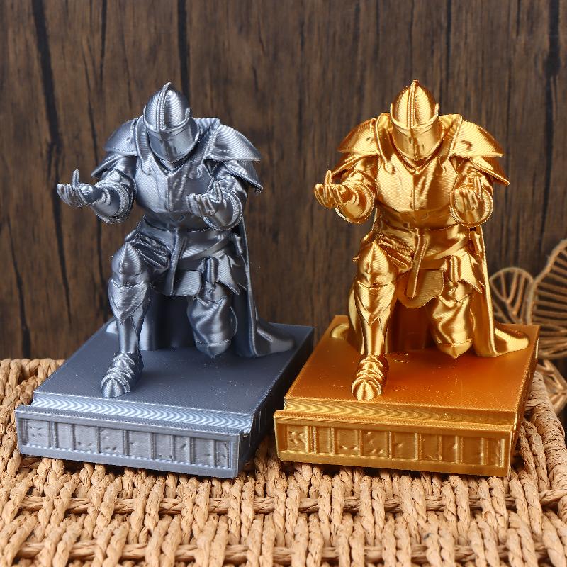 1Pc Armored Retro Soldier Pen Holder Desk Accessories Warrior Pencil Stand Knight For Desk Small Statue Ornaments