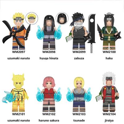 Naruto-Reihen-Baustein-Spielzeug, das Block-Geburtstagsgeschenk-Kinderpädagogisches Spielzeug zusammenbaut