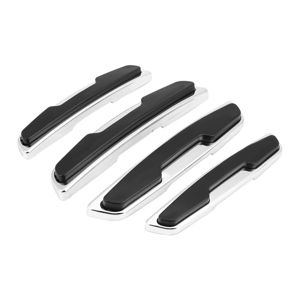 2er Set Autotür-Schutzleisten Kratzfester Auto Türschutz - Transparent & Schwarz | Wiederverwendbarer Seitenschutz Für PKW, SUV & Fahrzeuge