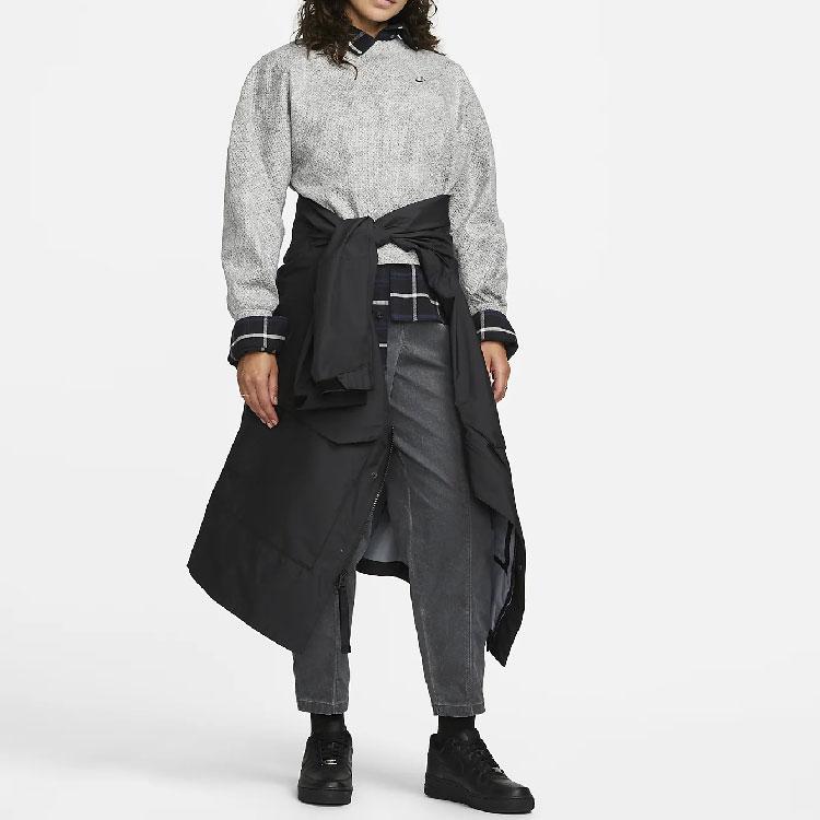 New Nike Sweatshirts Women's Gray DQ7908-077