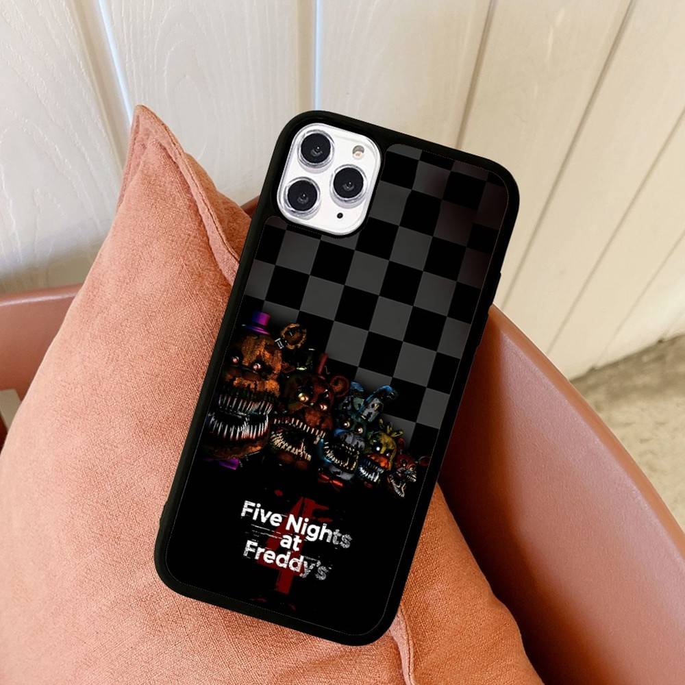 

F-FNAF Пять ночей с Фредди Чехол для телефона для iPhone 17 16 Pro Max Air 13 12 Mini 14 15 Plus 11 Задняя крышка из ПК+ТПУ iPhone 15 plus