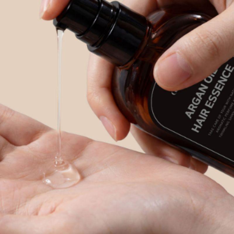 Argan-Haaröl mit Duft, Glanz, Feuchtigkeitspflege, K-Beauty-Haarpflege, 100 ml