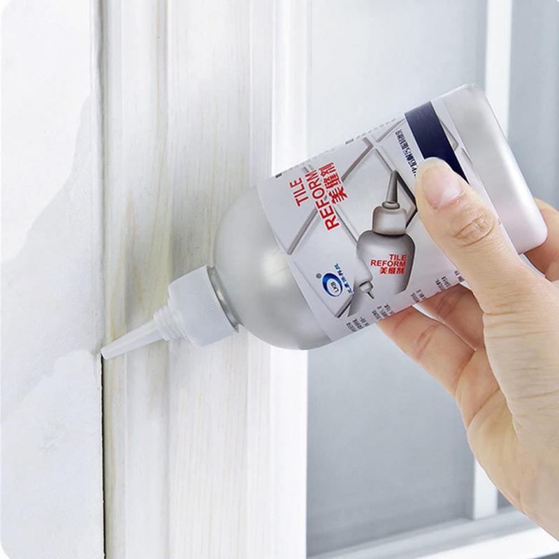 

150 мл Эпоксидная затирка из смолы Красивый герметик Напольная плитка Водонепроницаемый Защищающий от плесени Агент для заполнения швов Настенный Фарфоровый Ремонтная мастика CHINA