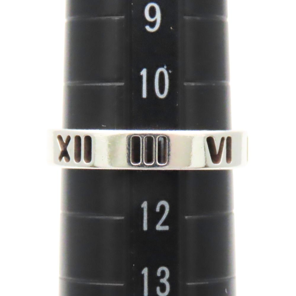 Used TIFFANY&Co. Ring Atlas EU#51 Silver925 2.3g Silver open