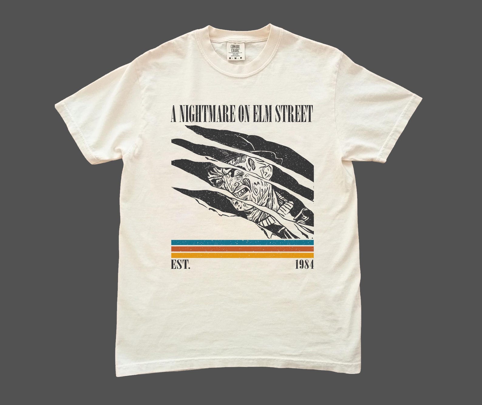 Nightmare on Elm Street Movie T shirt - Comfort Colors Vintage Tee 4XL