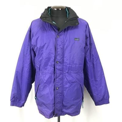Daunenjacke Herren L Lila(GEBRAUCHT)
