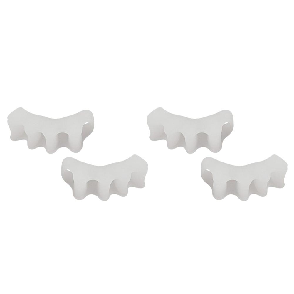 1-5 Paar Silikon Zehenschützer Finger Zehenspreizer Hallux Valgus Korrektur Fußdehner Strecker Schützer Schmerzlinderung Fußpflege