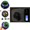 Betoverende B-164 Beyblade Burst Super King Curse Satan met sticker, zonder doos.