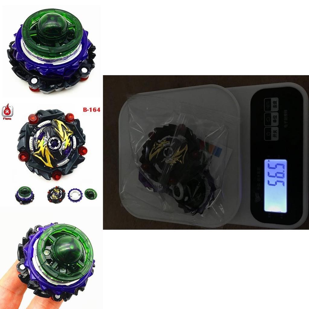 Betoverende B-164 Beyblade Burst Super King Curse Satan met sticker, zonder doos.